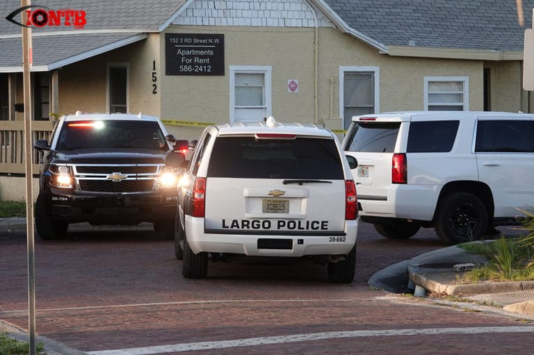 Police conducting murder investigation at a home in Largo