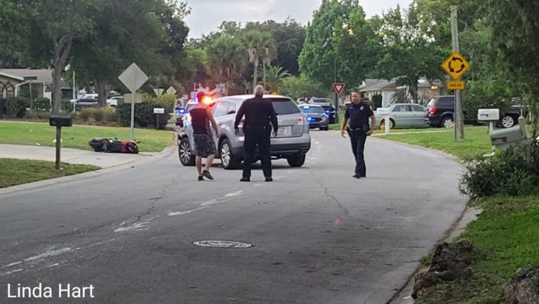 Man critically injured in crash involving a moped in Clearwater