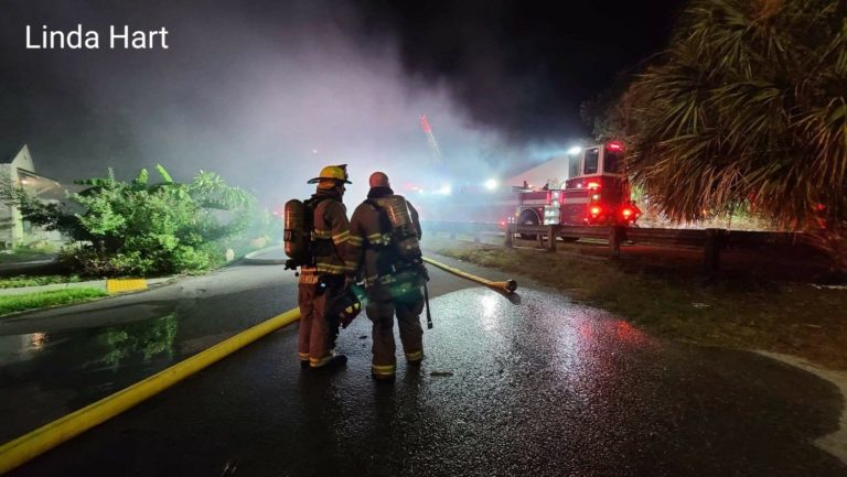 Three alarm structure fire at Clearwater storage unit facility