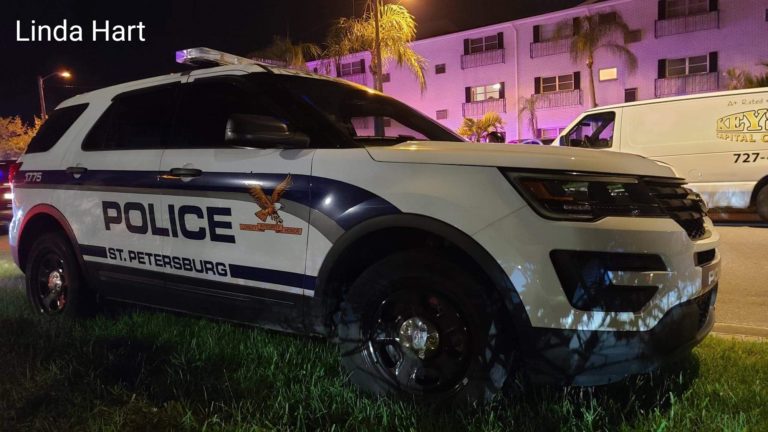 St. Petersburg police on-scene of officer involved fatal shooting incident off 4th Street North