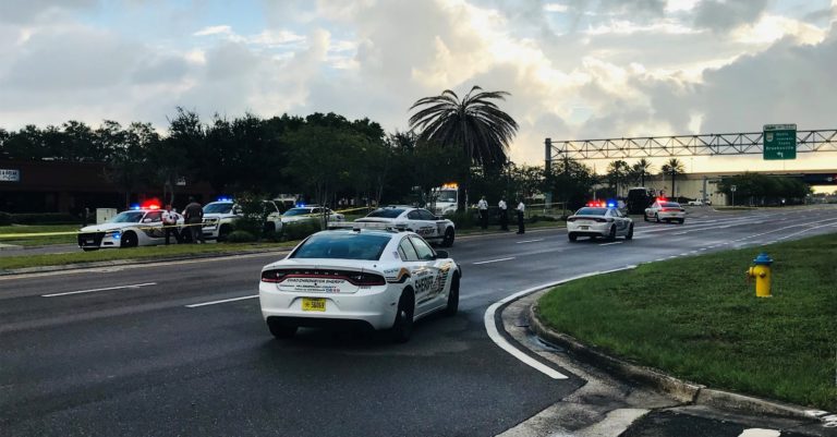 Two Hillsborough deputies responding to pedestrian involved crash run over body in roadway