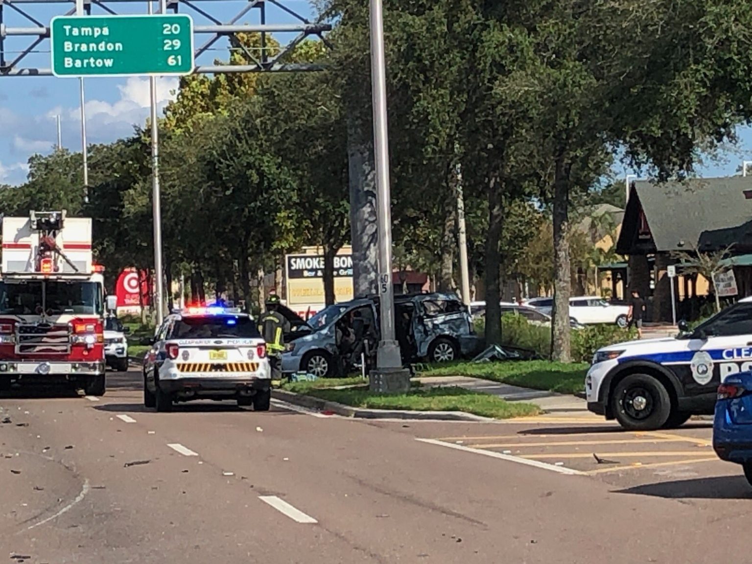 Clearwater Police Investigating Multiple Vehicle Crash On Gulf To Bay ...