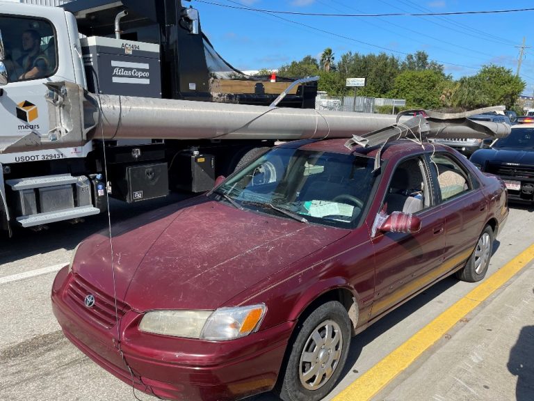 Troopers arrest man after attempting to sell downed power pole to recycling facility