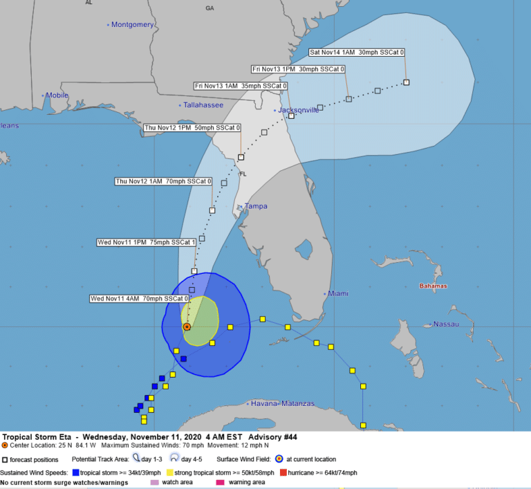 Hurricane Watch issued for coastal counties including Pinellas