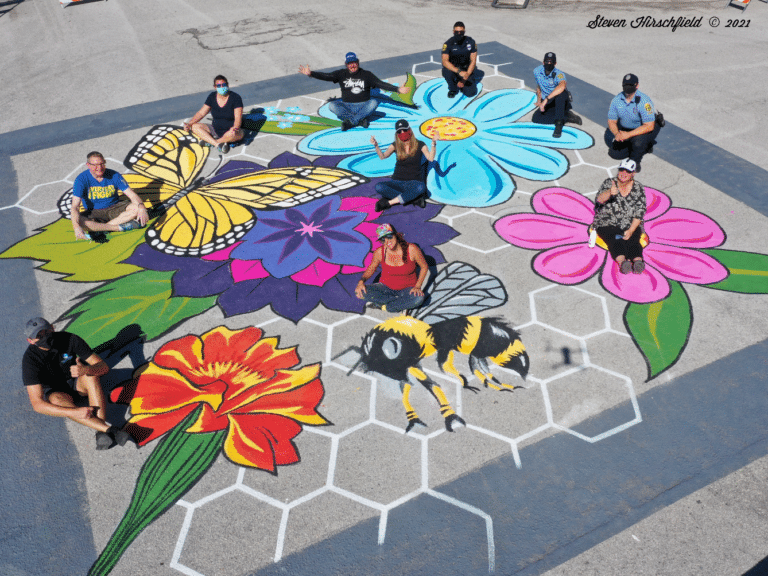 City of Clearwater sponsoring paint the pavement placemaking project in the Skycrest neighborhood