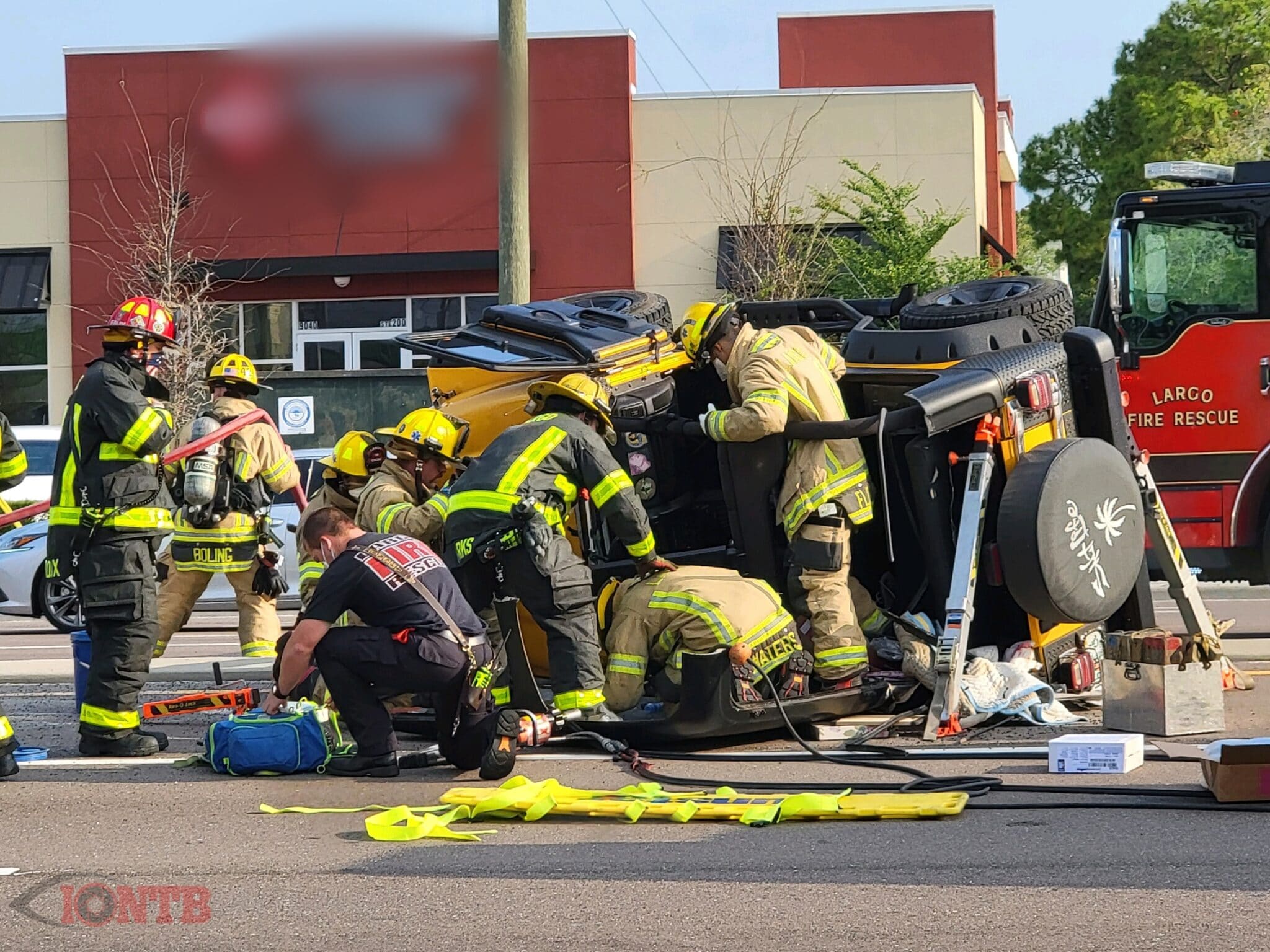 Largo Police Investigating Rollover Crash On Ulmerton Road West Of ...