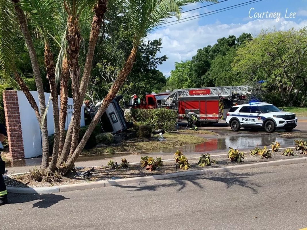 Woman killed in single vehicle crash in St. Petersburg - IONTB