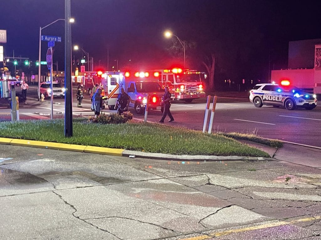 Pedestrian critically injured crossing Gulf to Bay Boulevard - IONTB