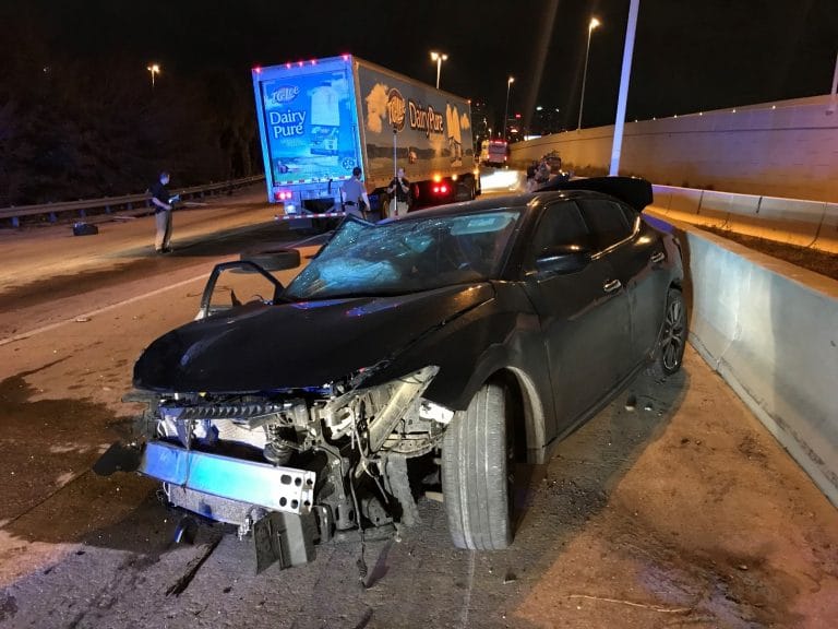 Man fleeing from troopers crashes into tractor trailer closing southbound I-275 ramp from I-4