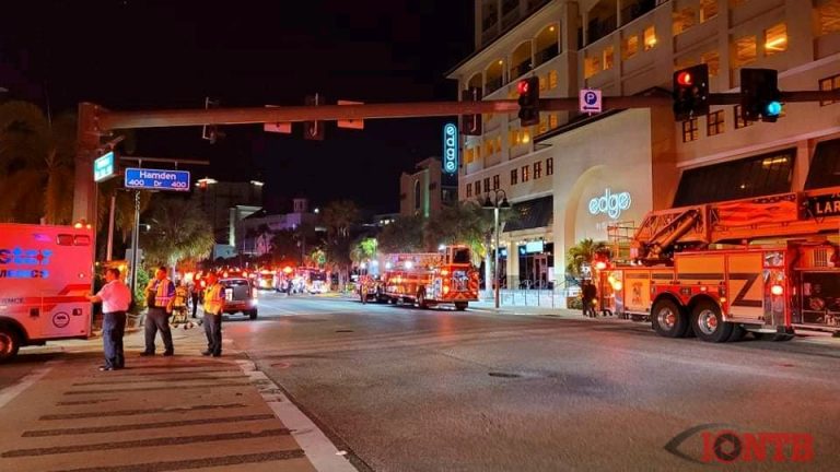 Firefighters respond to fire at Clearwater Beach hotel