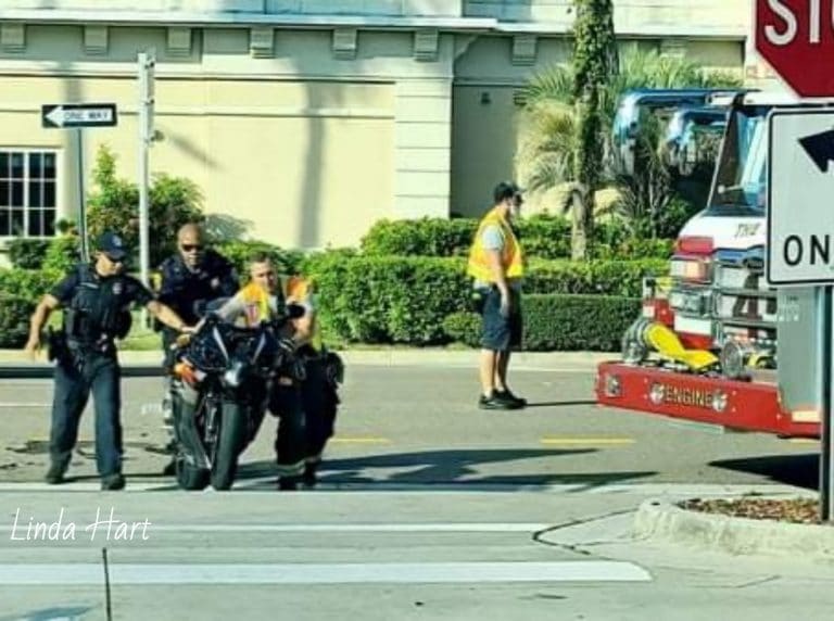 Motorcyclists injured in crash at Myrtle Avenue and Court Street in Clearwater
