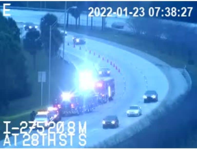 Troopers investigate fatal single vehicle crash on I-275