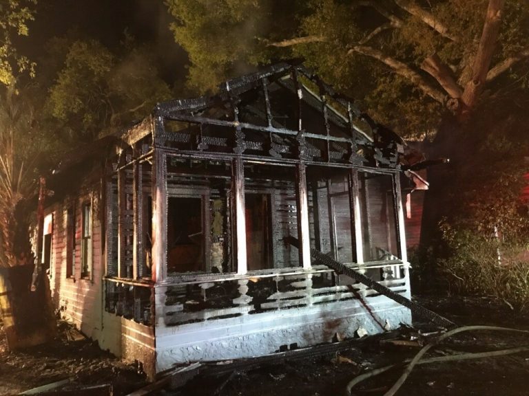 Arson arrest after major fire damage to a home in St. Petersburg