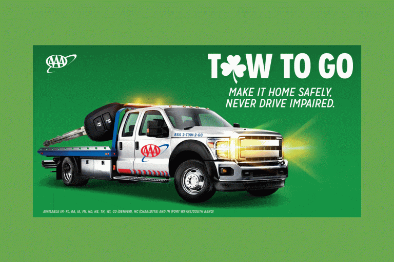 AAA ‘Tow To Go’ Getting Impaired Drivers Home Safely St. Patrick’s Day