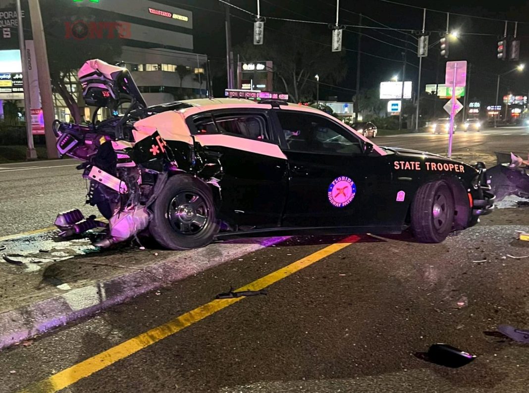 DUI driver arrested after colliding with stopped FHP cruiser on US-19 ...