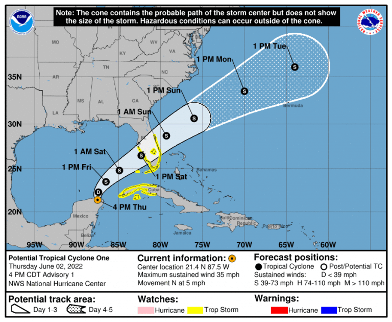 Tropical storm expected to bring heavy rains across South Florida and the Keys