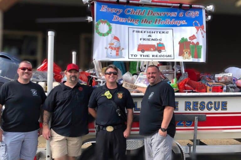 Stop by Walmart on Saturday, December 9th to help Seminole Firefighters Local 2896 “Fill the Boat” collecting toys for children