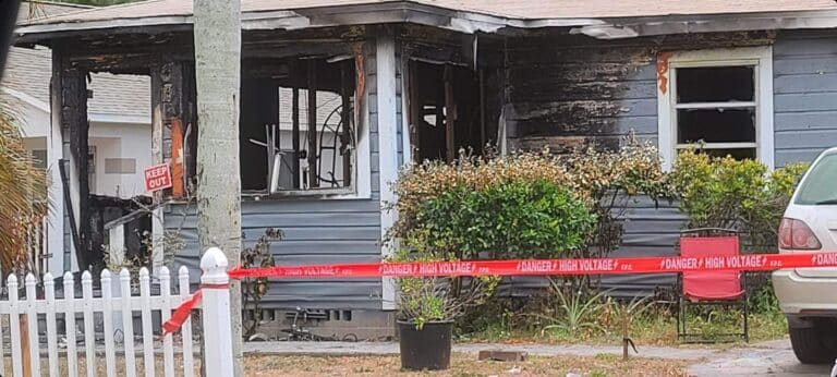 Clearwater Firefighters battle intense house fire on Carlton Street; no injuries reported