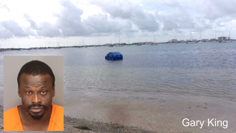 Man arrested for beating a pregnant woman with metal bar; abandons car in waters in Gulfport