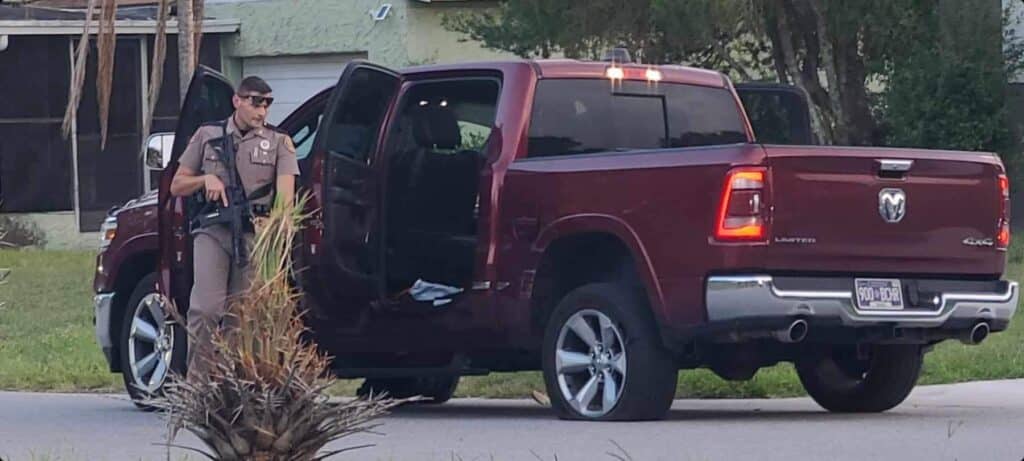 Driver of stolen Dodge Ram flees from law enforcement into Clearwater ...