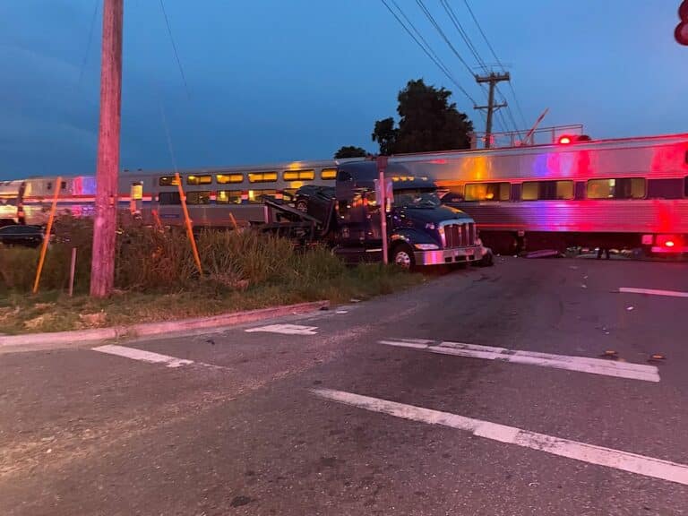 Minor Injuries in Lakeland Train and Semi-Truck Crash Estimated to Cause Millions in Damages