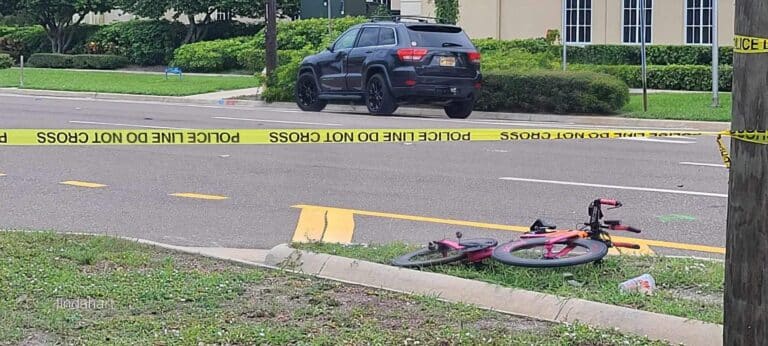 Bicycle and SUV Collision in Clearwater Leaves Bicyclist Seriously Injured