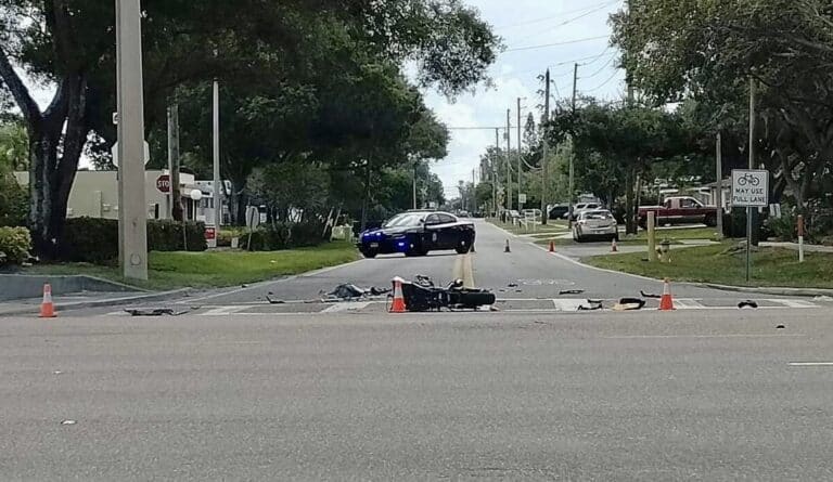 Motorcyclist seriously injured in crash on 49th Street