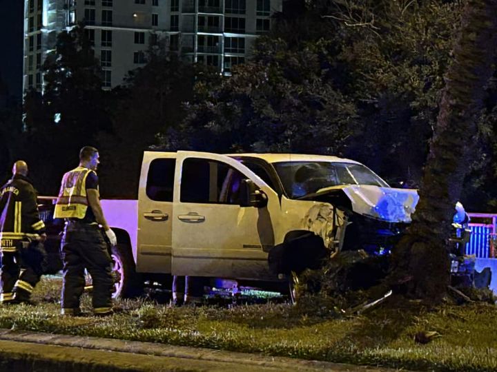 Driver facing multiple charges after crashing his truck on the Memorial Causeway Bridge in Clearwater