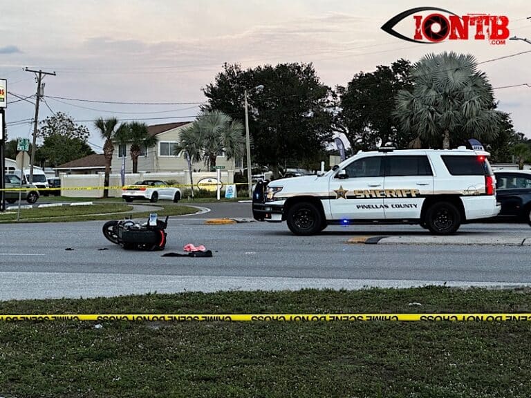 Motorcyclist critically injured in crash on Park Street in Seminole