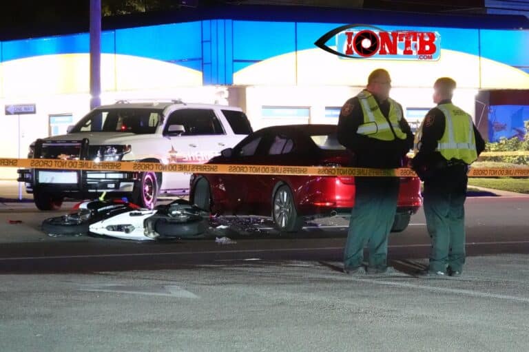 Motorcyclist dead in crash on Seminole Boulevard