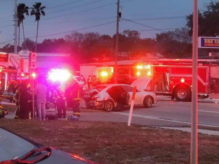 Serious injury crash on Belcher Road in Clearwater