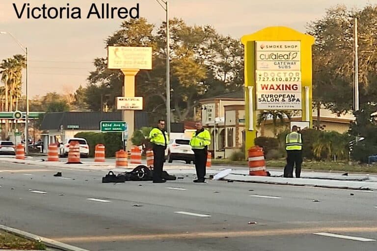 Motorcyclist killed in crash on 4th Street in St. Petersburg