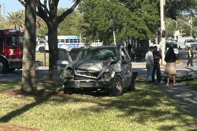 Driver arrested after a St. Petersburg crash seriously injured an 11-year-old girl