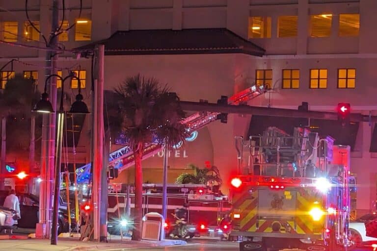 Clearwater Authorities Probe Fatal Blaze at Edge Hotel Parking Garage