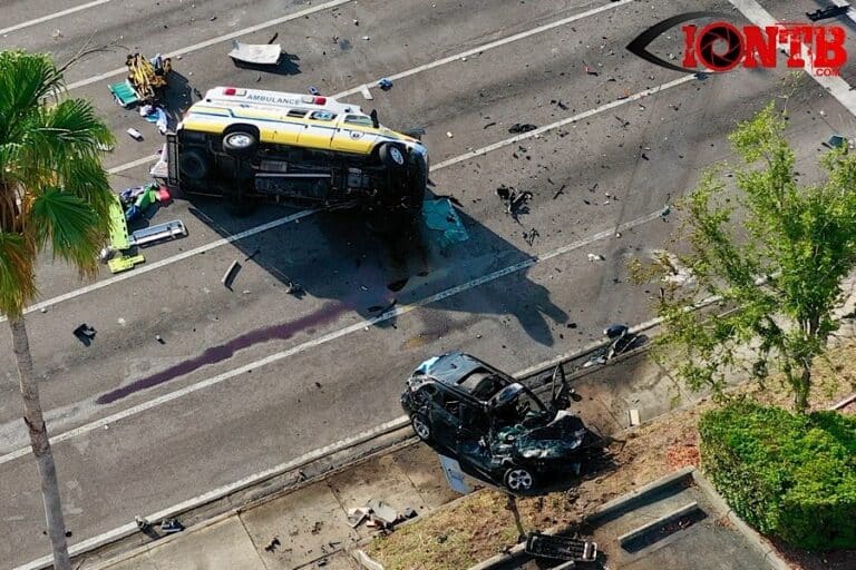 Man charged in crash that resulted in MedFleet Ambulance rollover in Largo