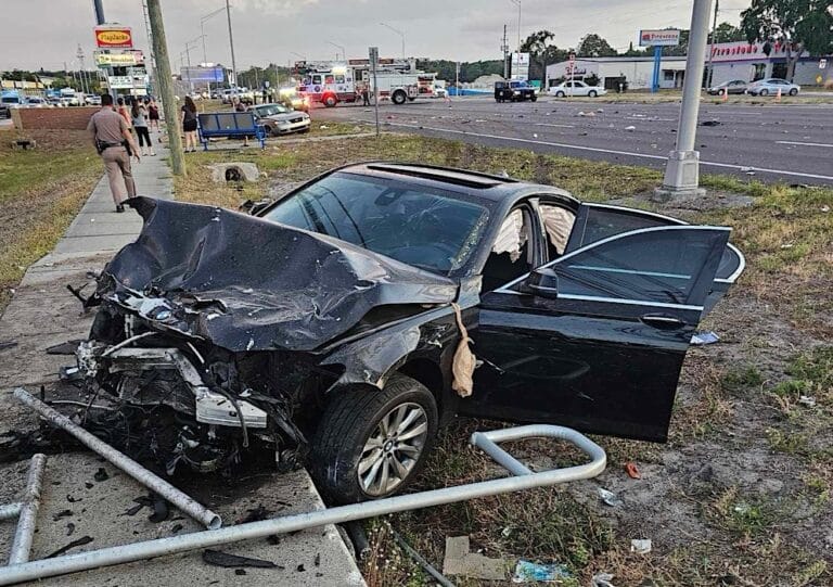 Woman killed after a vehicle crash on US-19 in Palm Harbor