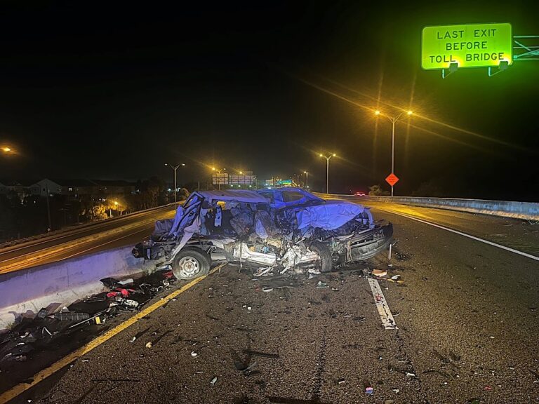 Wrong-Way Driver Collides with Off-Duty Hillsborough County Sheriff’s Deputy on Skyway Bridge, Flees Scene