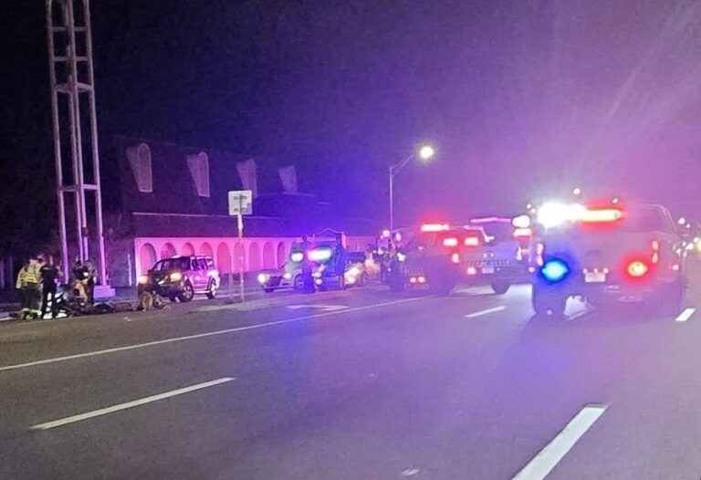 Motorcyclist Seriously Injured in Clearwater Crash Late Thursday