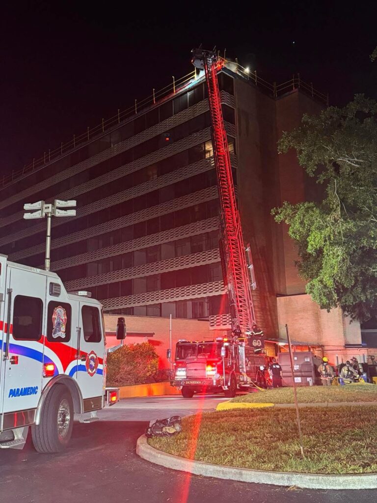 Early Morning Fire Contained at Dunedin Assisted Living Facility