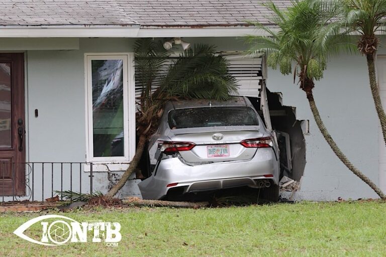 Elderly Driver Crashes Into Unincorporated Largo Home; Dog Injured