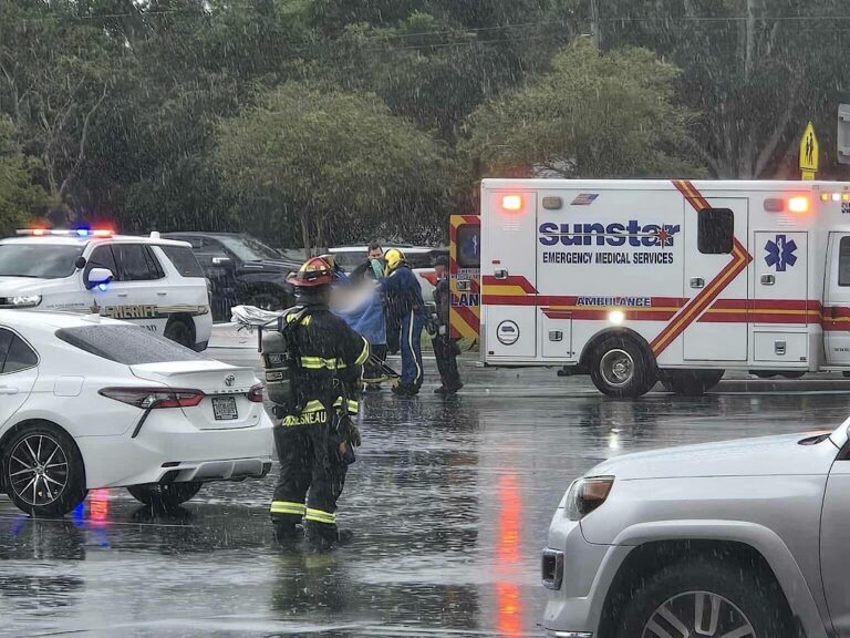 Contractor Airlifted After Roof Injury at Palm Harbor Temple