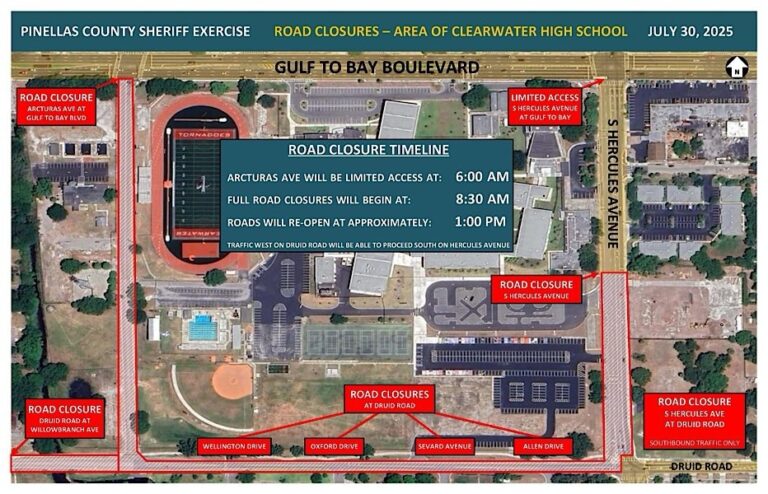 Active Assailant Mass Casualty Exercise Scheduled at Clearwater High School