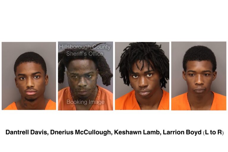 Four arrested for Murder in St. Petersburg Shooting