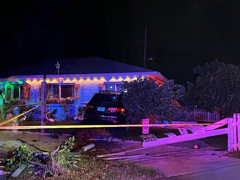 Driver Arrested After Crashing Into Clearwater Home