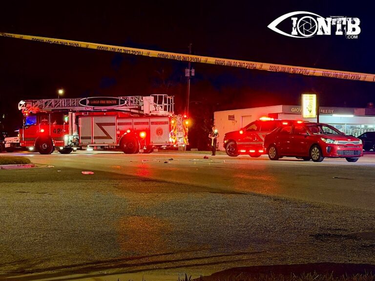 Largo Police Investigate Pedestrian Crash on Keene Road, driver arrested