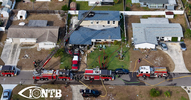 Largo: Five Evacuated Safely in Two-Story Home Fire on Trinidad Drive