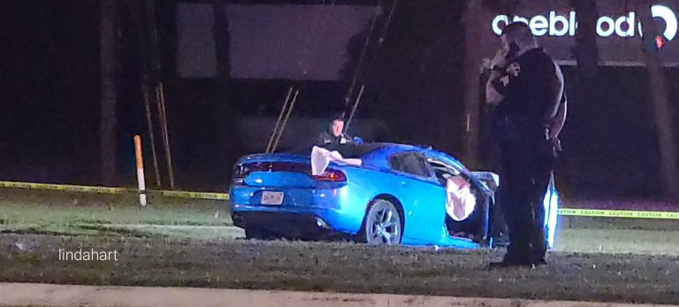 Fatal Crash at N Frontage Road and Dr. Martin Luther King Jr. Street North