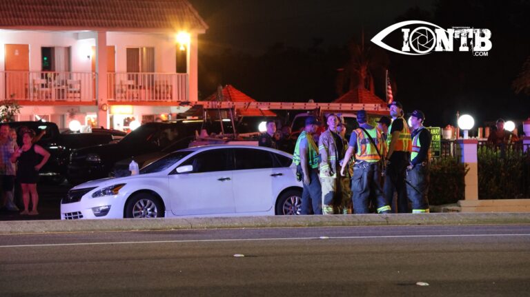 Pedestrian Airlifted After Crash on Gulf-to-Bay Boulevard