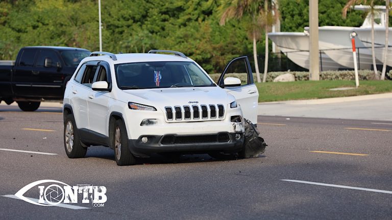 Traffic Collision Involving St. Petersburg Driver and FHP Vehicle on Bay Pines Boulevard