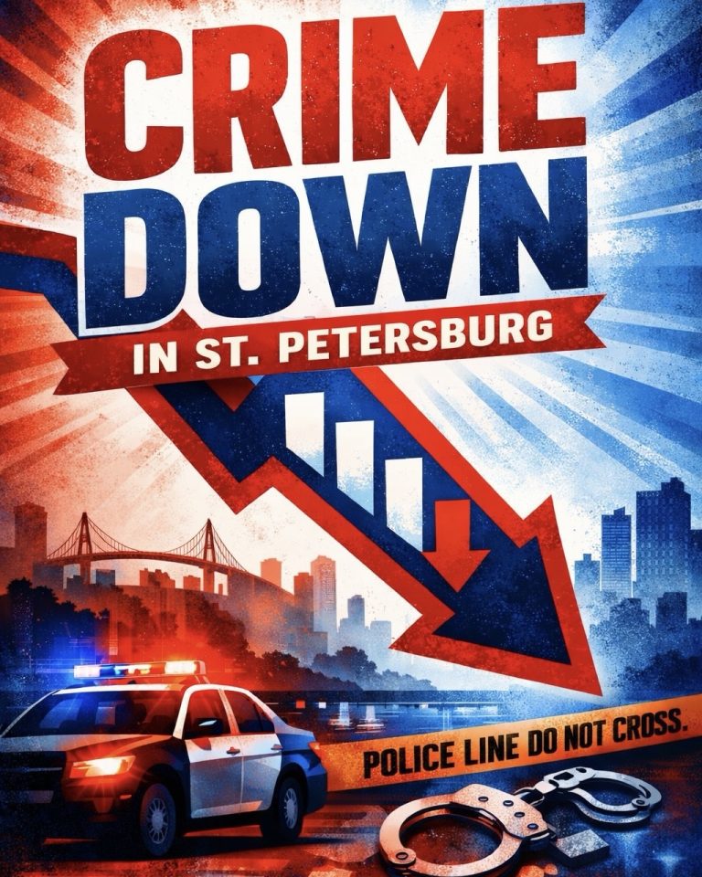 Crime Down in St. Petersburg, FBI UCR Data Shows